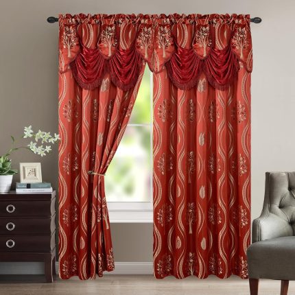 Luxury Jacquard Window Curtains